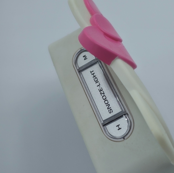 Hello Kitty Pink & White Alarm Clock - Picture 6 of 6